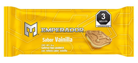 Galleta Mini Emperador Vainilla