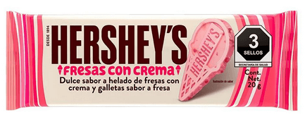 Hersheys Fresas Con Crema C/20g