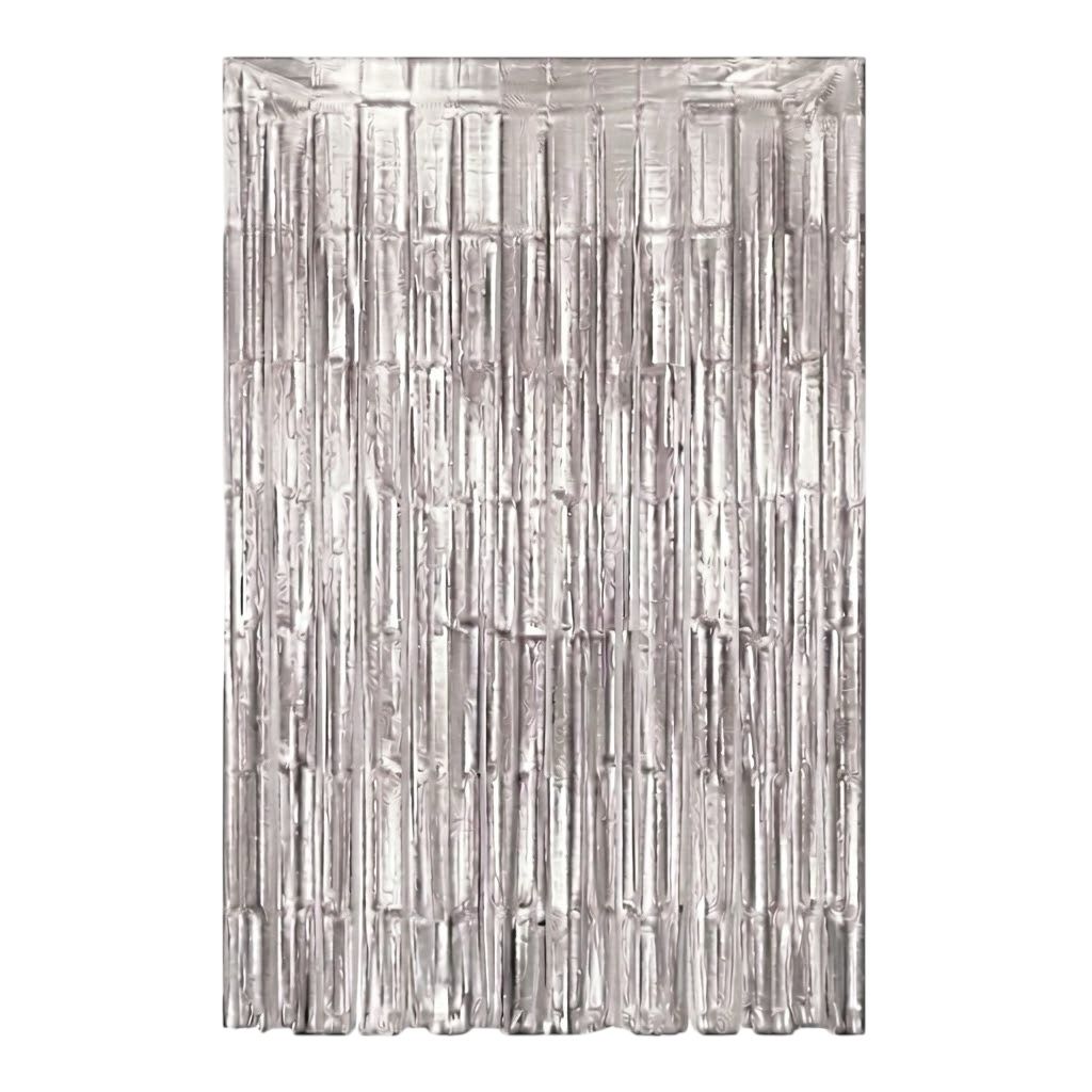 Cortina Metalica Plata C/1