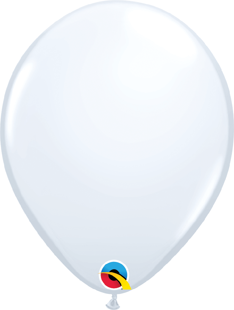 Globo 12" Blanco C/1