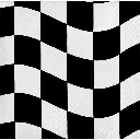 Servilleta CH Black And White Checks C/16