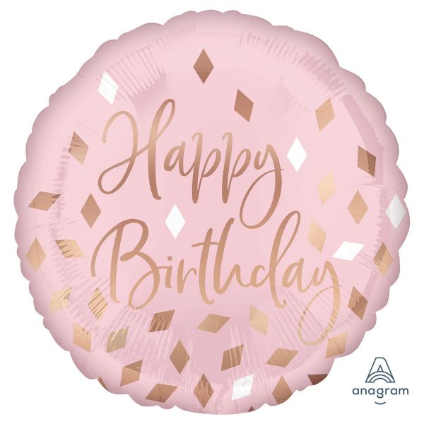 Globo 18" Blush Birthday