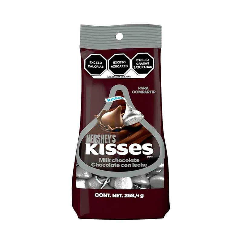 Kisses Chocolate Con Leche C/258.4g