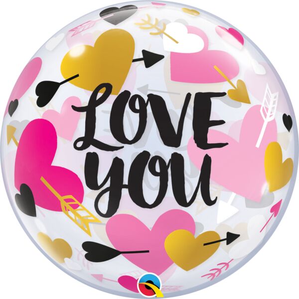 Burbuja 22" I Love You C/1