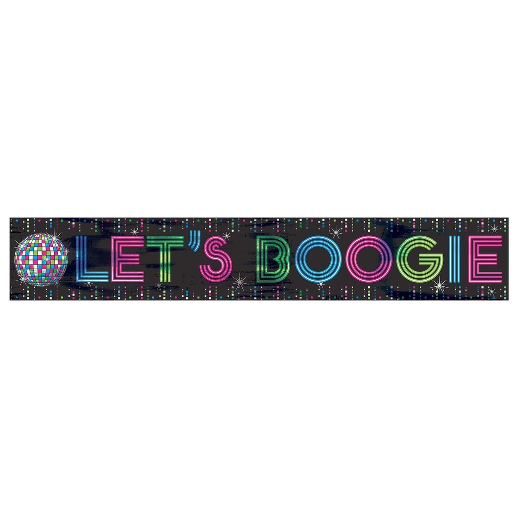 Banner Metalico Lets Boogie C/1