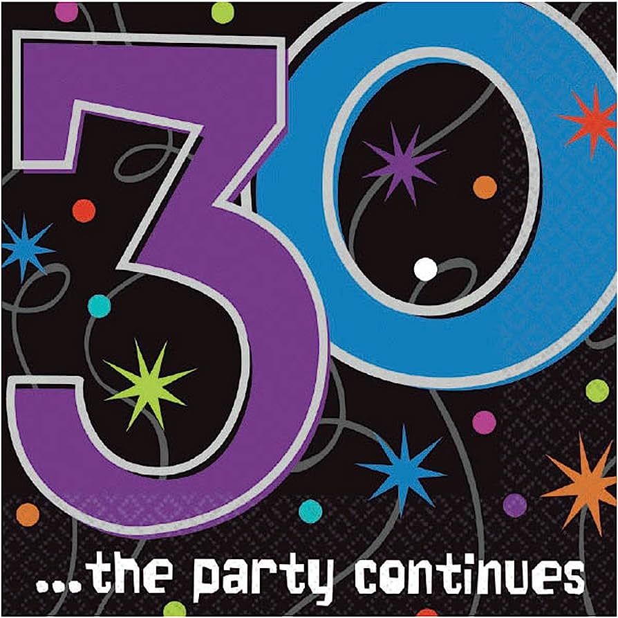 Servilleta G The Party Continues 30 C/16