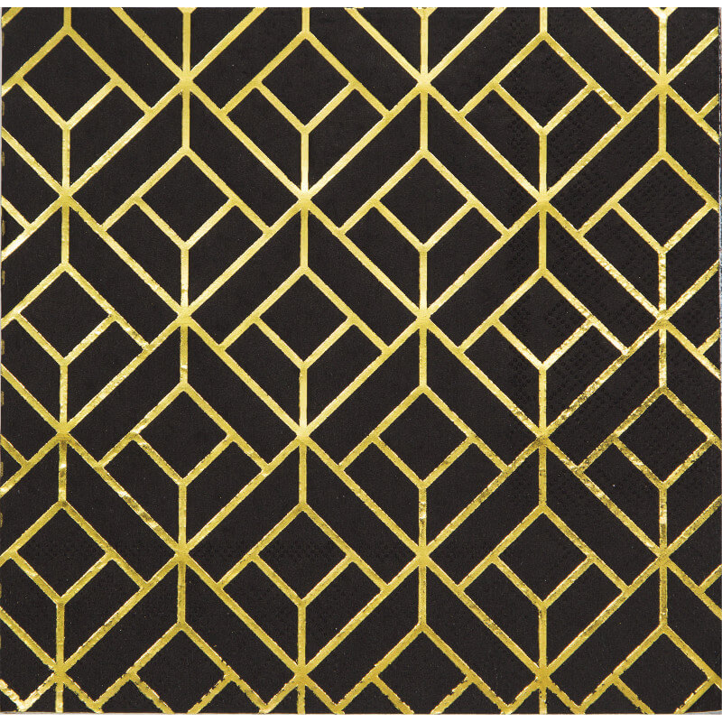 Servilleta G Foil Roaring 20's