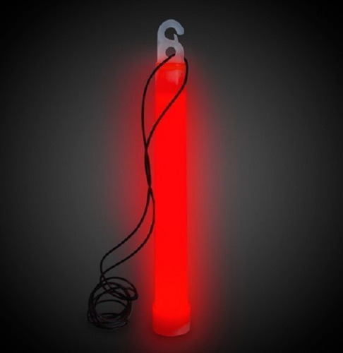 Glow Barra Neon 6" Rojo C/1