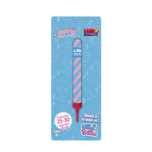 Vela Magica Baby Surprise Niño C/1