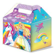 Caja Para Dulces Barbie C/6