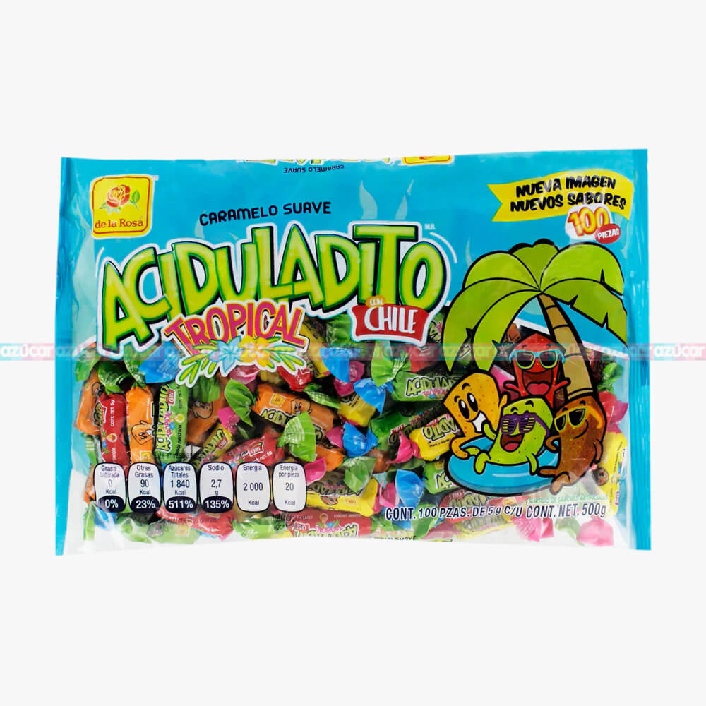 Aciduladito Tropical C/100