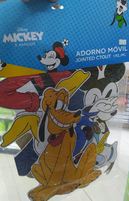Adorno Movil Mickey Clasico C/1