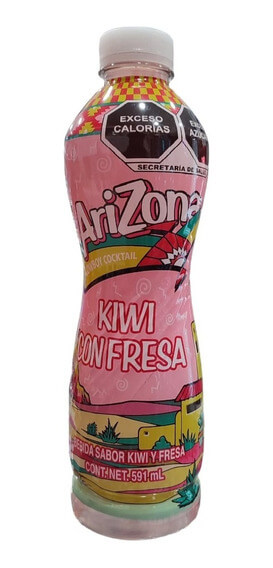 Arizona Kiwi Con Fresa C/591ml