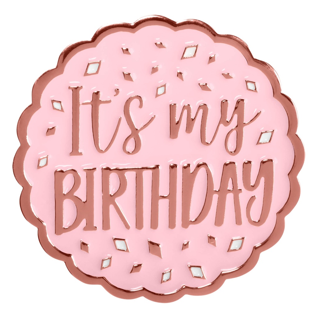 Pin Blush Birthday C/1