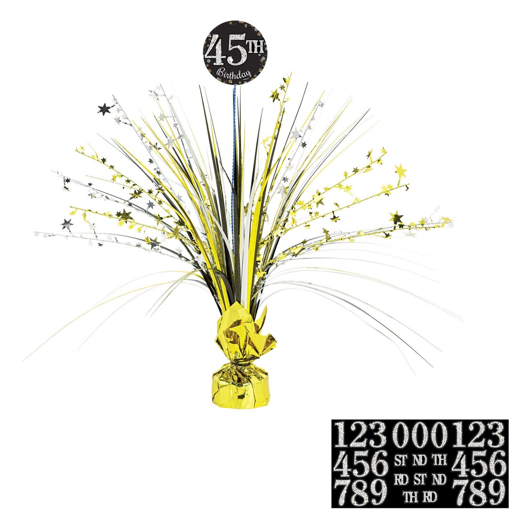 Centerpiece Spray Sparkling Celebration Personalizable C/1