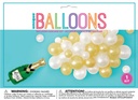 Balloon Cascade Kit Botella Cheers C/1