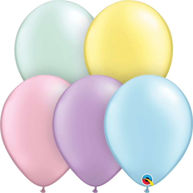 Globo 12" Surtido Pastel Nacarado C/1
