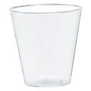 Vaso Shot 2oz Transparente C/100