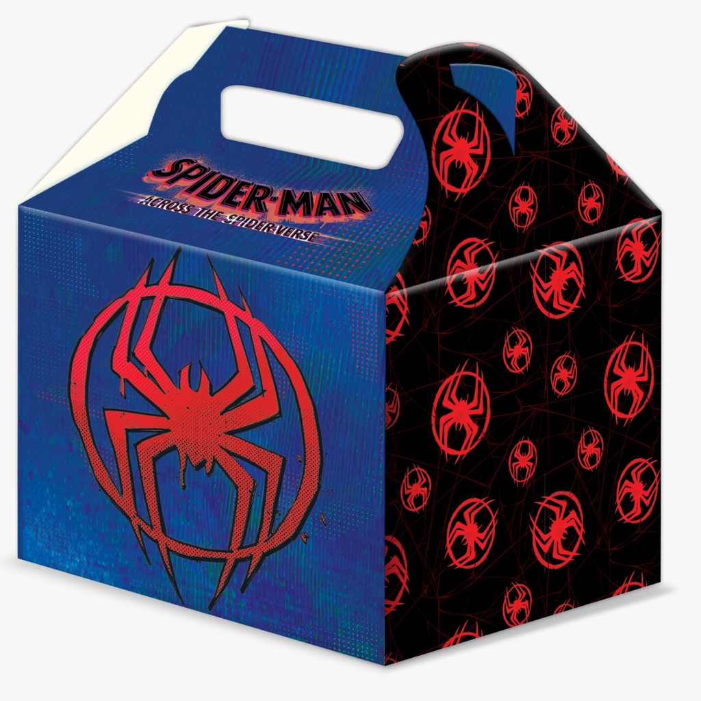 Caja Para Dulce Spiderman Across The Spiderverse  C/6