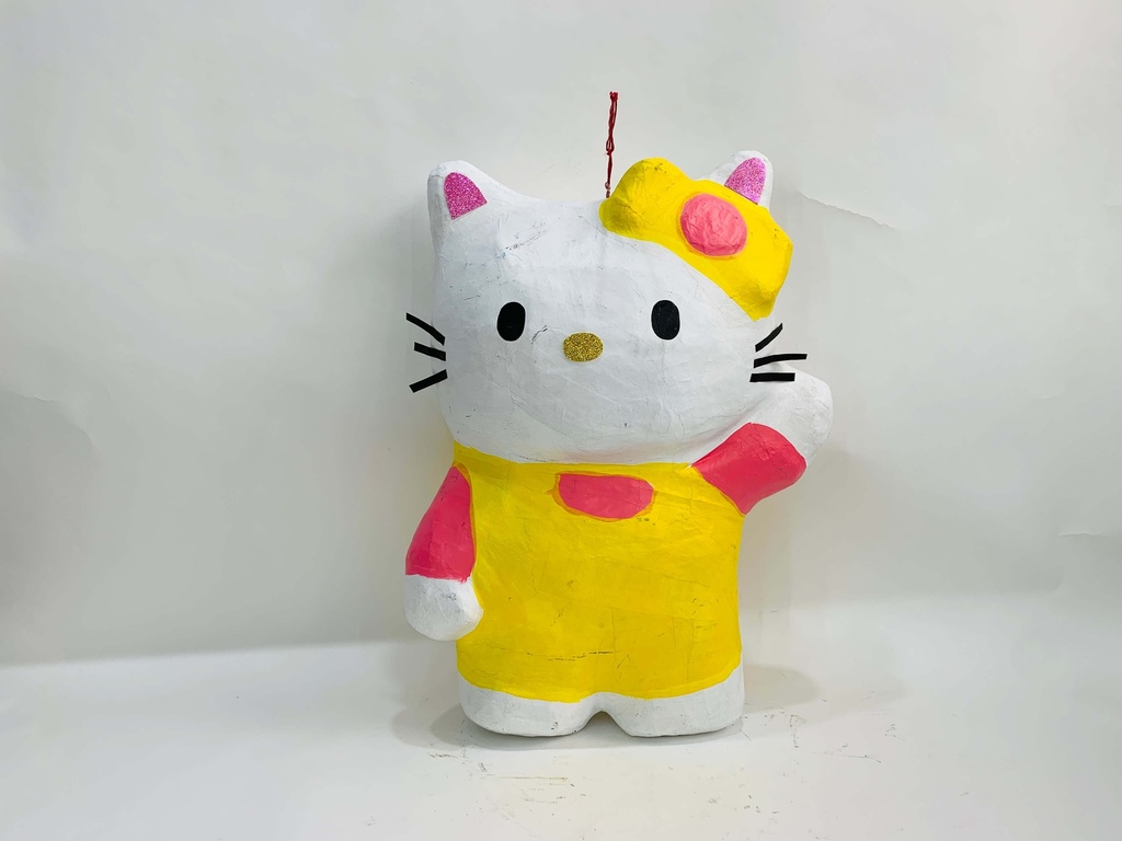 Piñata Figura G Gatita Blanca C/1