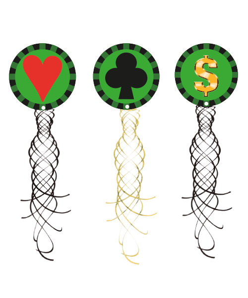 Adorno Espiral Poker C/3