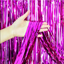 Cortina Magenta Holografica C/1