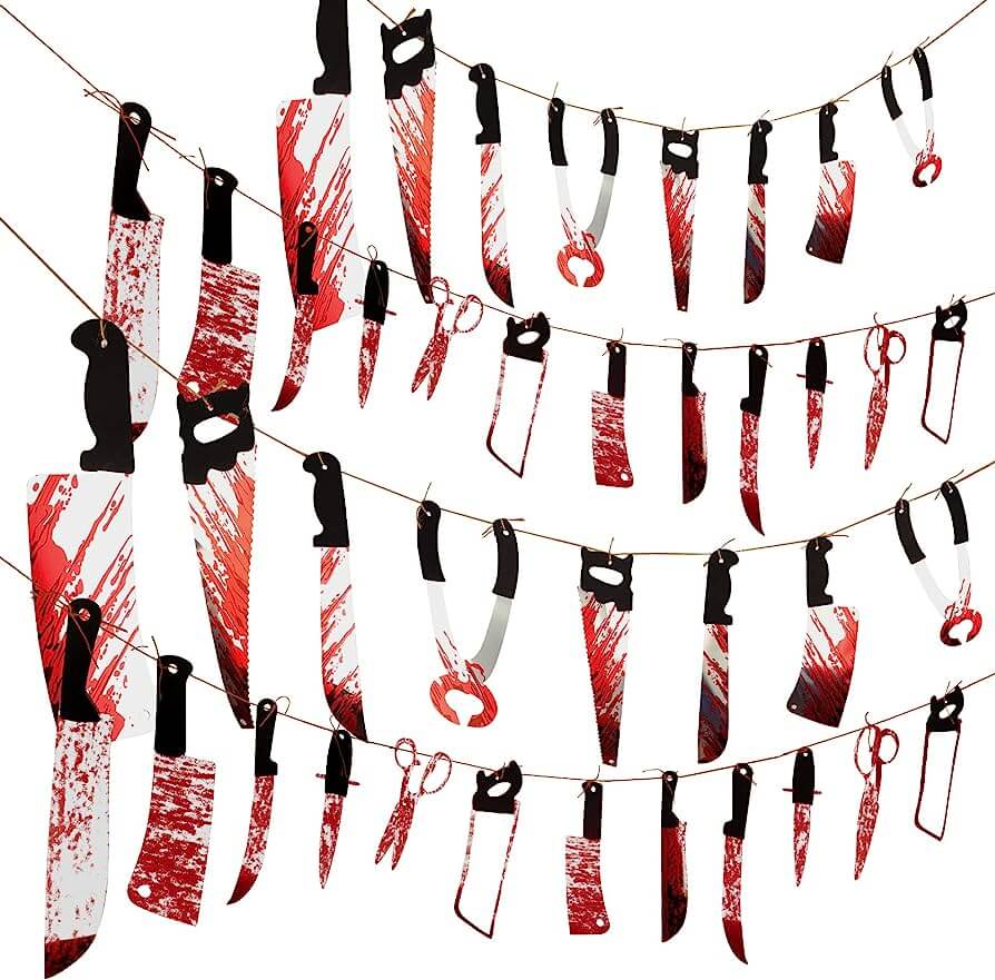 Bloody Weapon Garland Sangre Halloween C/1