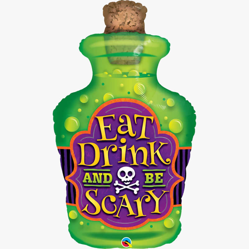 Globo 36" Eat Drink And Be Scary Halloween C/1