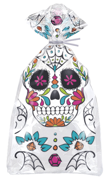 Bolsa Para Dulces Day Of The Dead Skull C/20