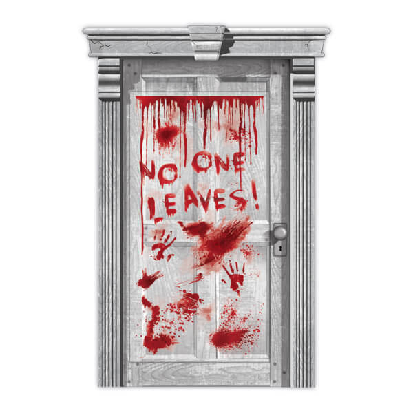 Decoracion De Puerta ¡¡NO ONE LEAVES!! C/1