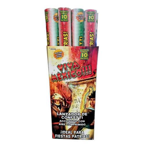 Party Poppers 60cm Tricolor C/1
