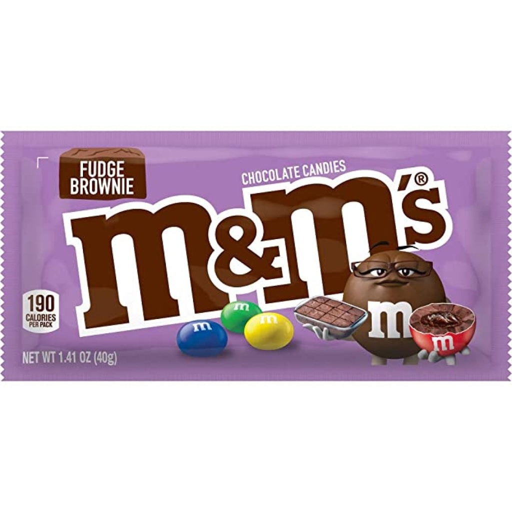 M&M Fudge Brownie C/40g