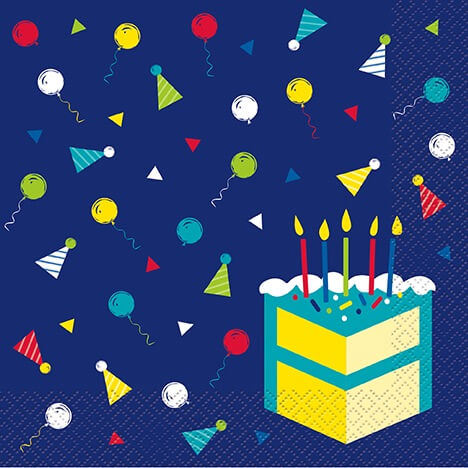 Servilleta G Peppy Birthday C/16