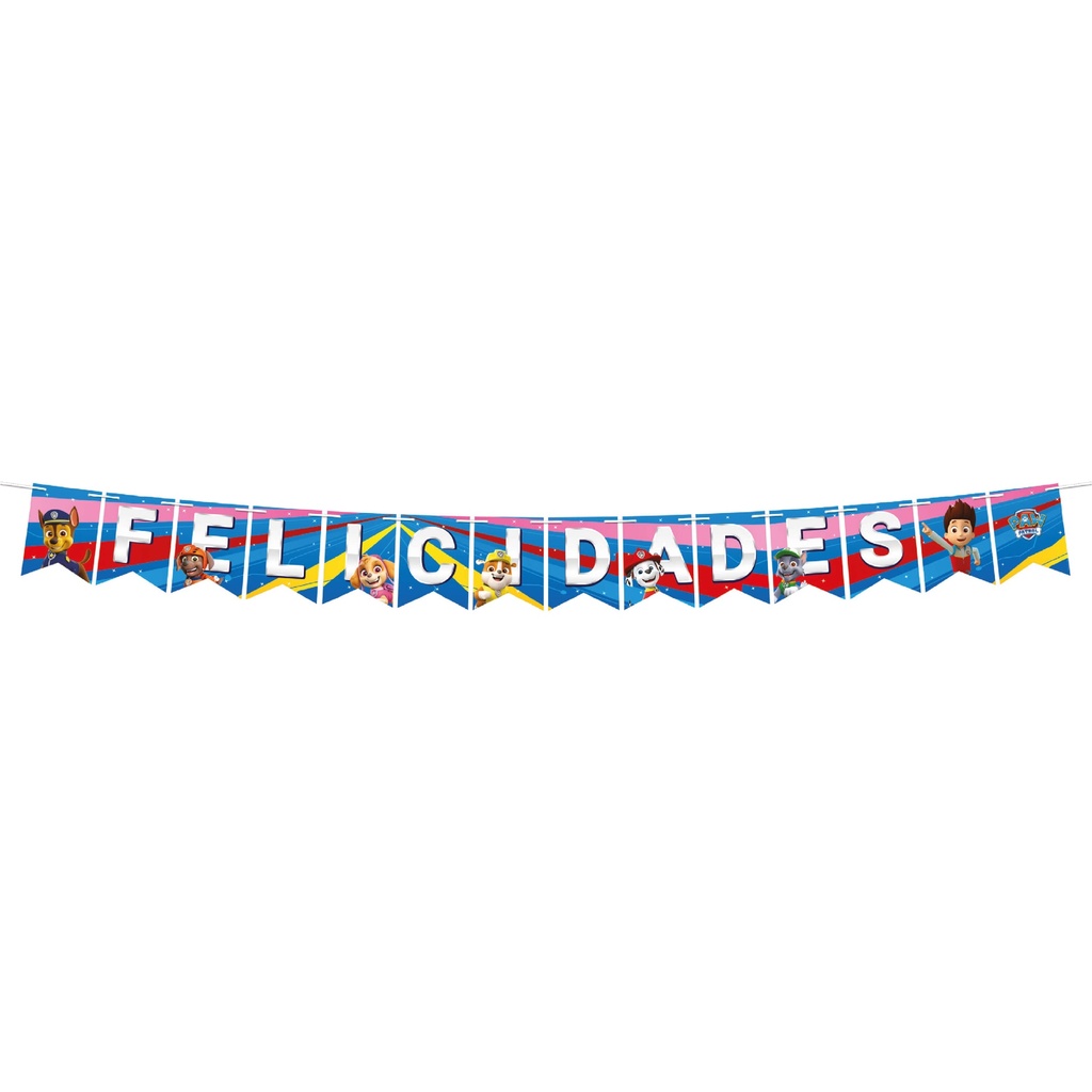 Banderin Colgante Paw Patrol C/1
