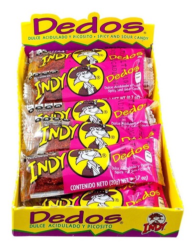 Dulce Acidito Dedos C/12