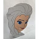 Piñata Tambor Princesa Congelada C/1