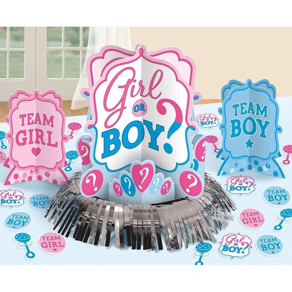 Kit Decorativo Girl Or Boy C/6