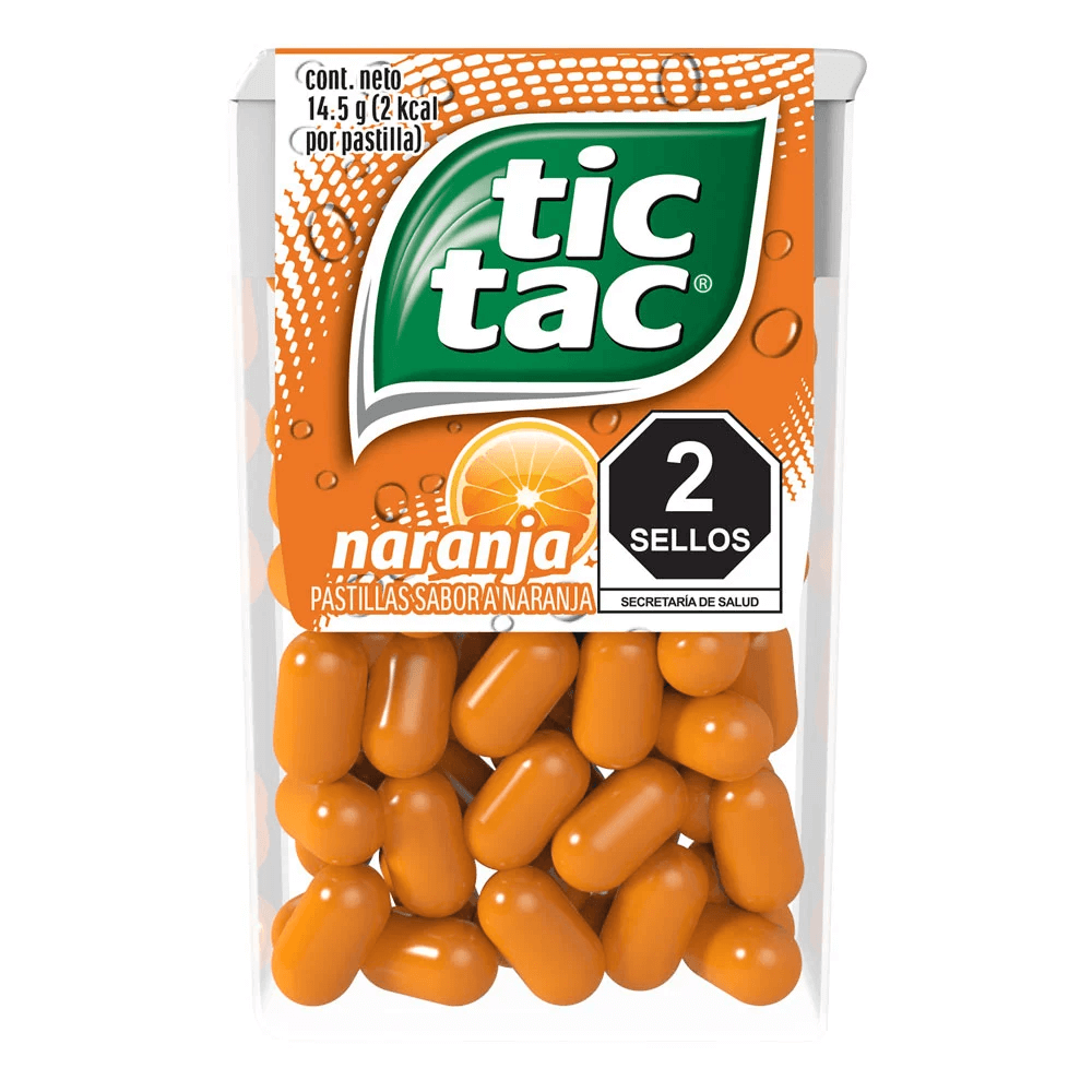 Tic Tac Naranja C/14.5g