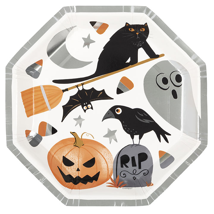 Plato 9" Bats & Boos Halloween C/8