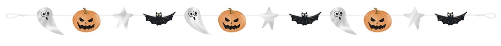 Garland Bats & Boos Halloween C/1