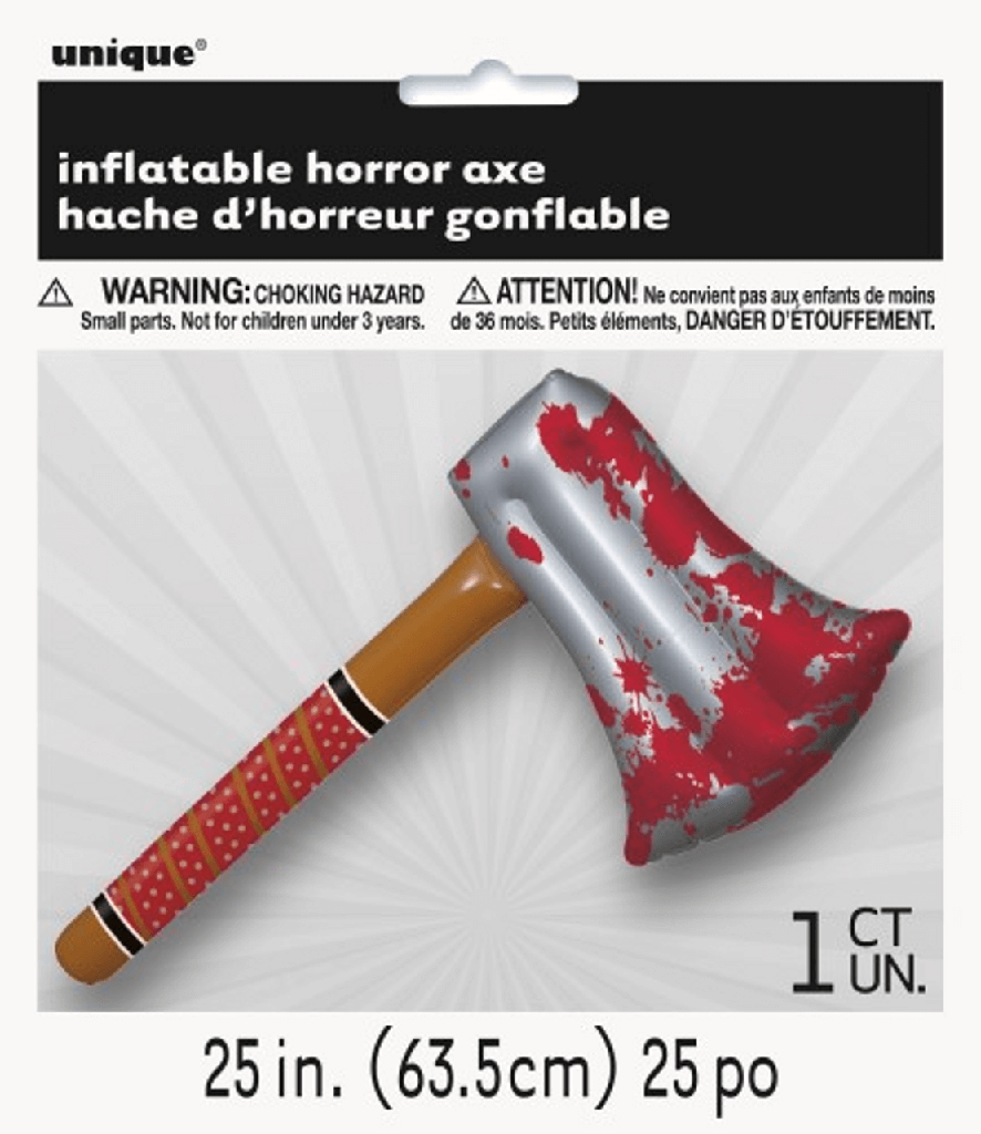 Inflatable Horror Axe C/1