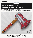 Inflatable Horror Axe C/1