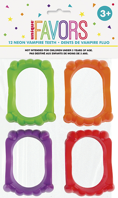 Neon Vampire Teeth C/12