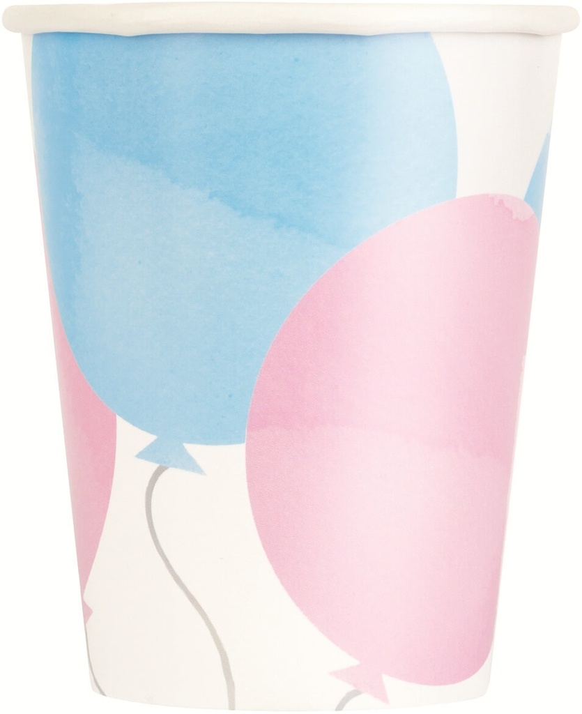 Vaso 9oz Gender Reveal C/8