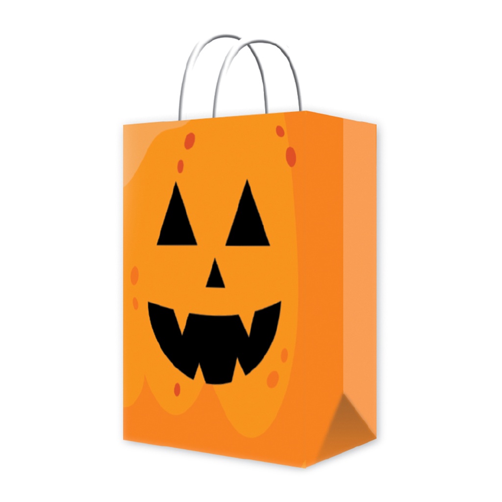 Bolsa De Papel Calabaza C/1