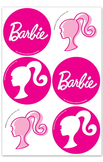 Distintivos Barbie C/24