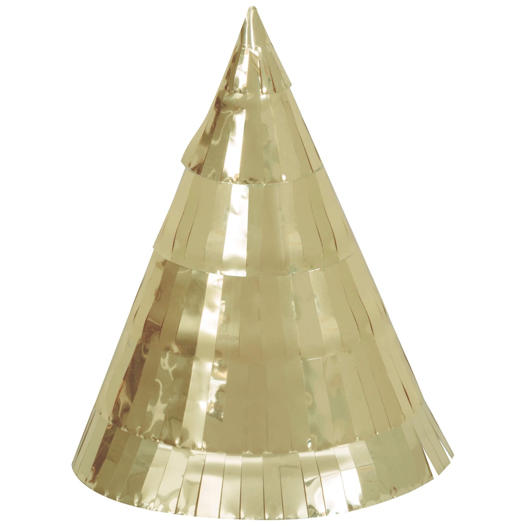 Mini Party Hat Gold C/4