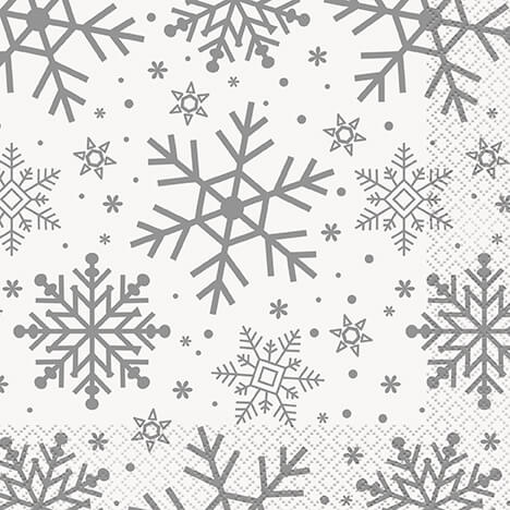 Servilleta CH Gold Snowflake C/16
