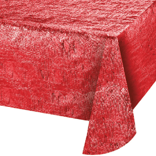Mantel Metalico Rojo C/1