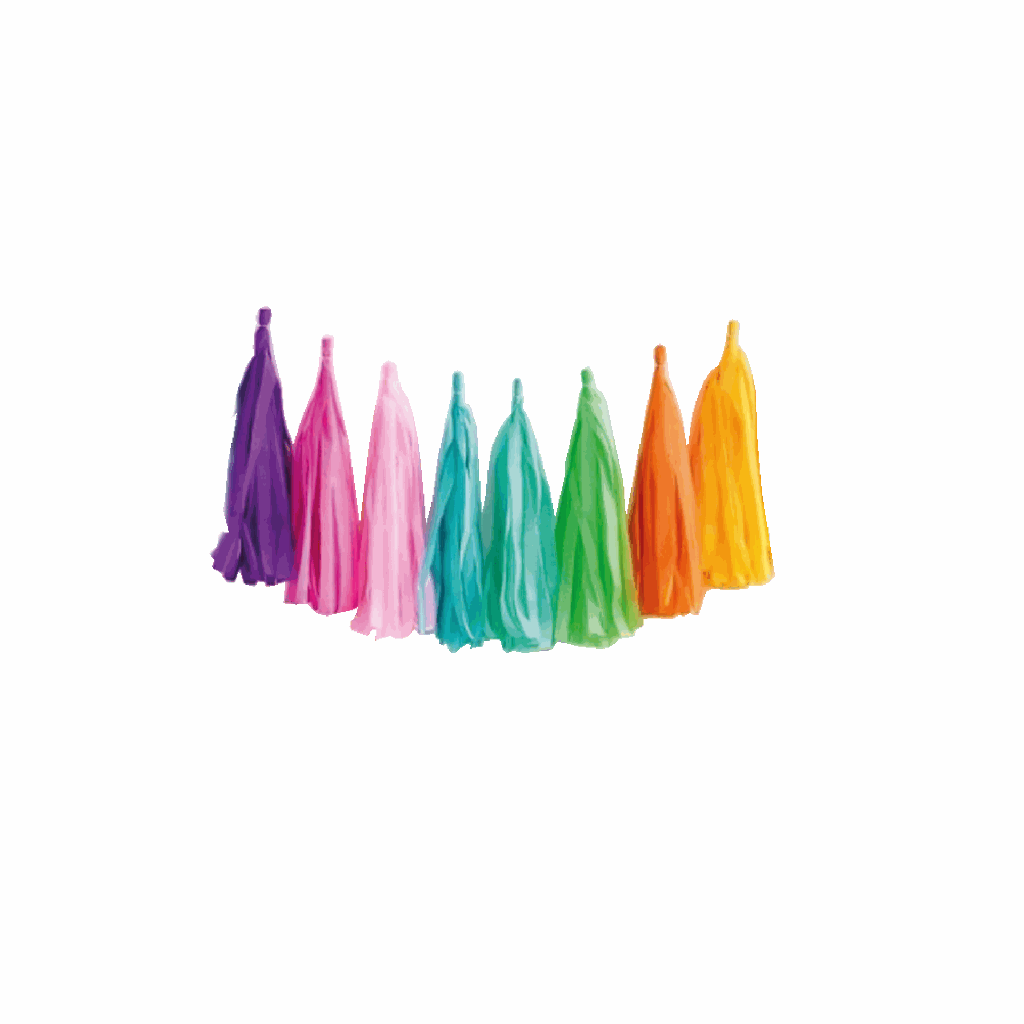 Guirnalda Pompones Colores C/1
